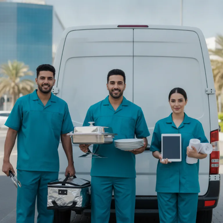 خدمات تموين الشركات فريق في رأس الخيمة